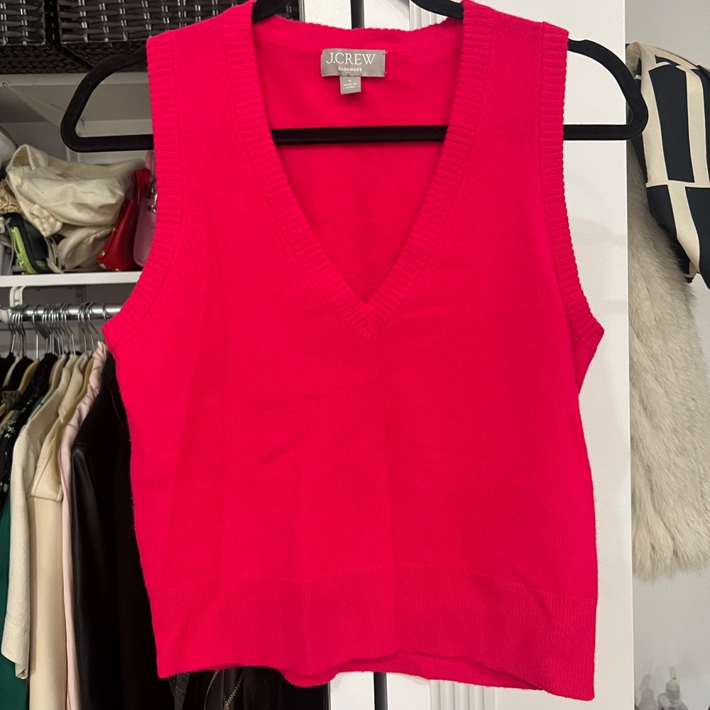 J. Crew Cashmere V Neck Sweater